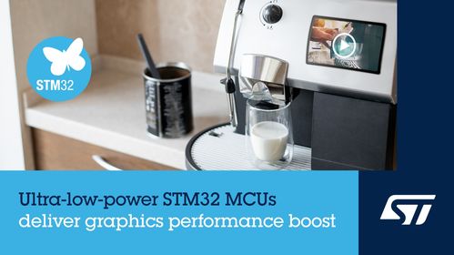 意法半導體超低功耗stm32mcu上新,讓便攜產品輕松擁有驚艷圖效